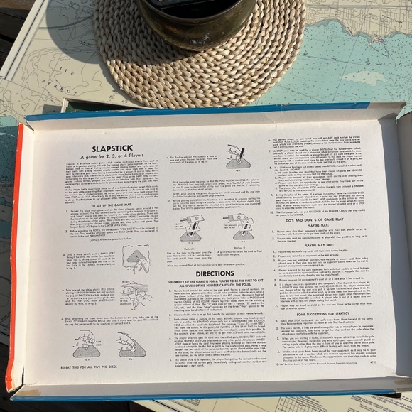 Vintage 1966 Slap Stick Milton Bradley Board Game - Picture 9 of 9